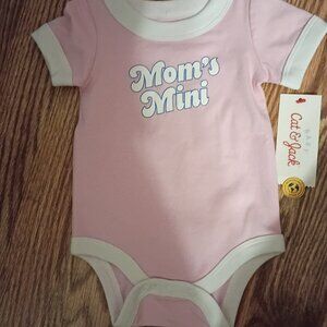 Cat & Jack 0-3 months Mom's Mini bodysuit New